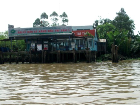 Still life along Mekong River